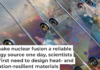 A fusion experiment ran so hot that the wall materials facing the plasma retained defects. Christophe Roux/CEA IRFM, CC BY
